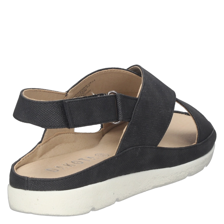 SANDALIA CASUAL MUJER DAKOTA - D653 | NEGRO - 3