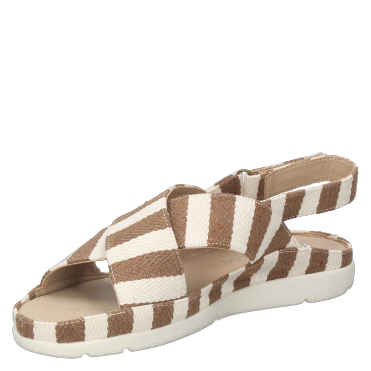 SANDALIA CASUAL MUJER DAKOTA - D653 | BEIGE - 5