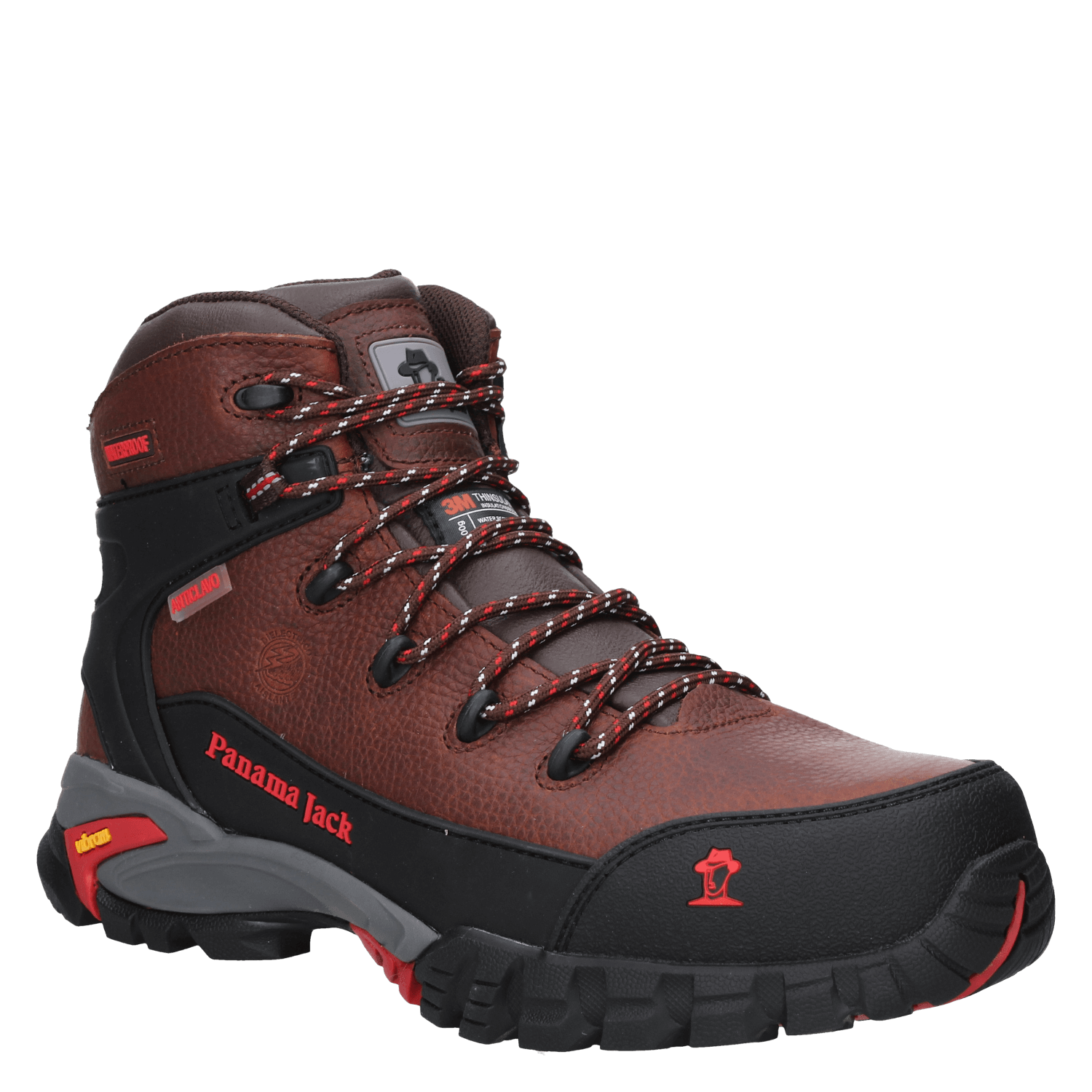ZAPATO DE SEGURIDAD PREMIUM HOMBRE WATERPROOF PANAMA JACK - A889 - 1