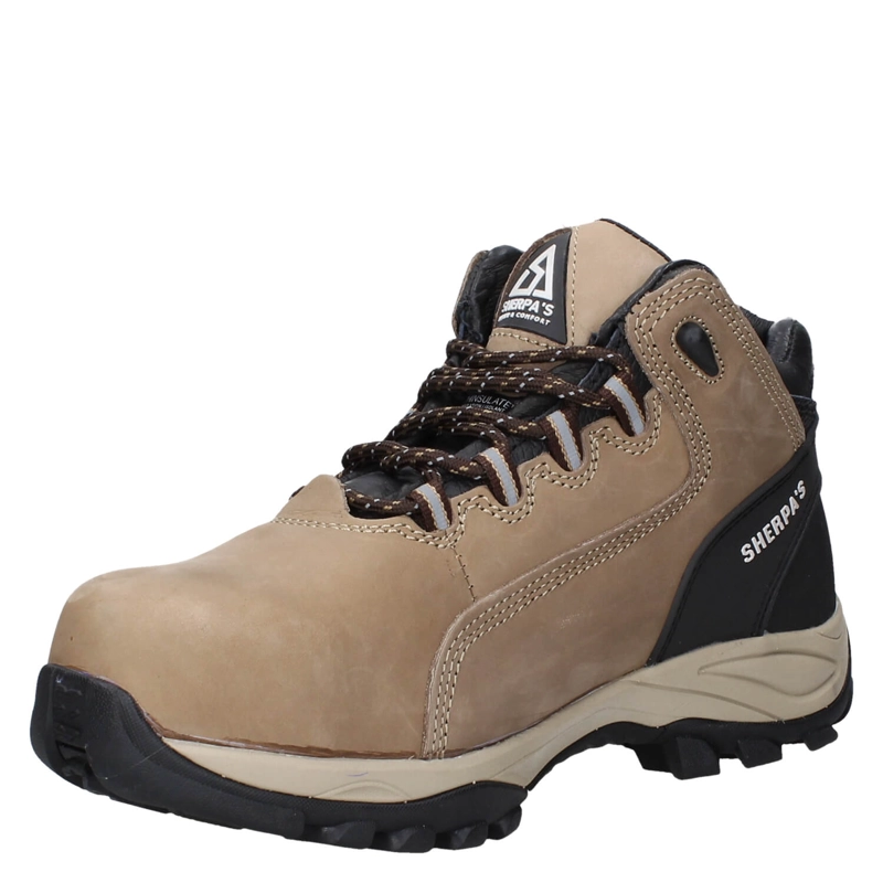 ZAPATO DE SEGURIDAD HOMBRE SHERPA'S - A916 | CAFE - 5