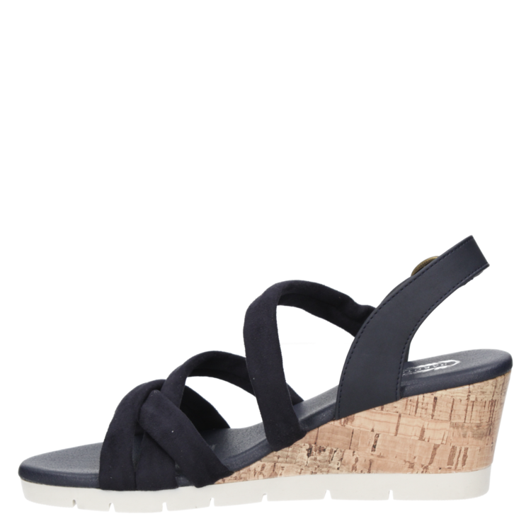 SANDALIA CASUAL MUJER DAKOTA- G660 | AZUL - 4