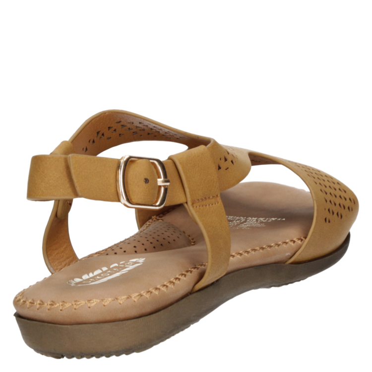 SANDALIAS MUJER DAKOTA MARRÓN CASUAL - G657 - 3