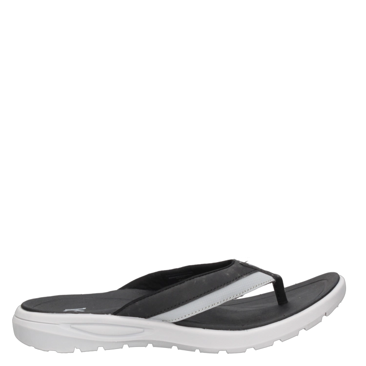 SANDALIAS HOMBRE 16 HRS CUERO NEGRO CASUAL G123 - 1