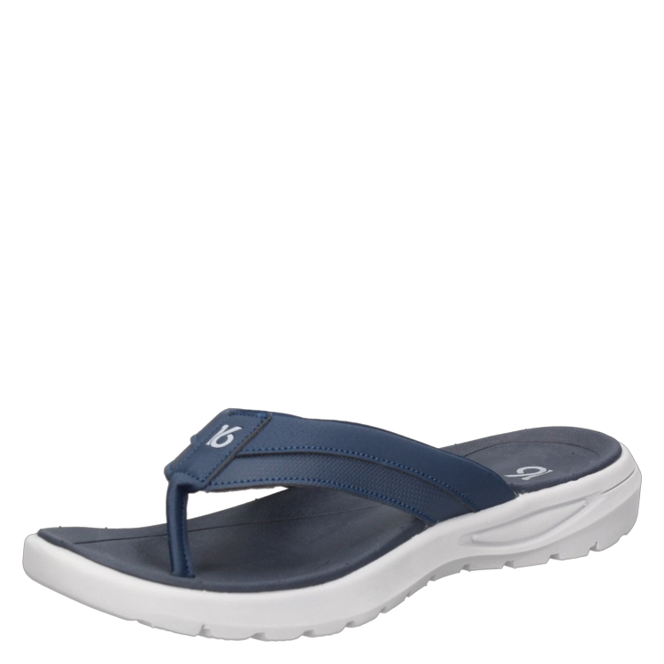 SANDALIAS HOMBRE 16 HRS CUERO AZUL MARINO CASUAL G123 MARINO - 4