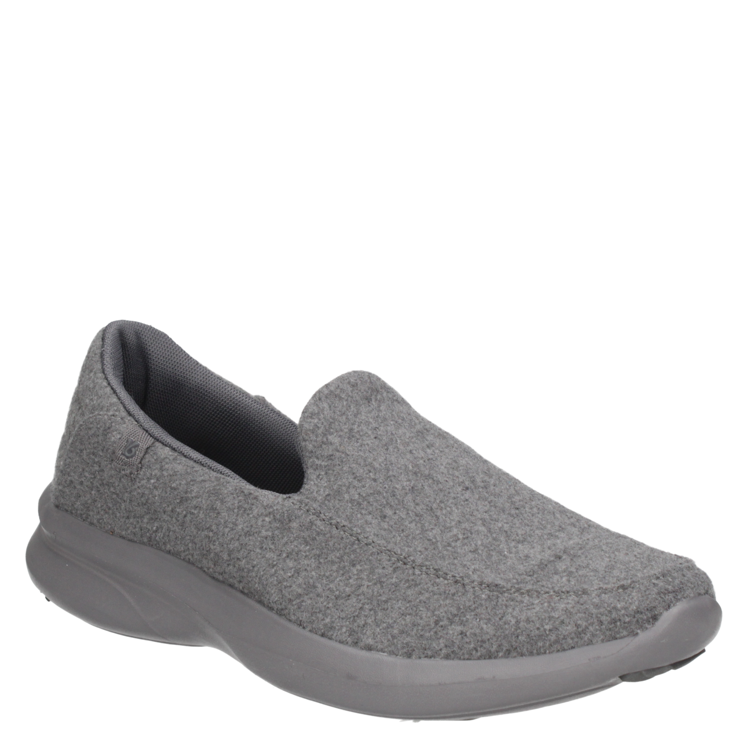 ZAPATILLAS HOMBRE 16 HRS CASUALES GRIS CUERO F118 - 1