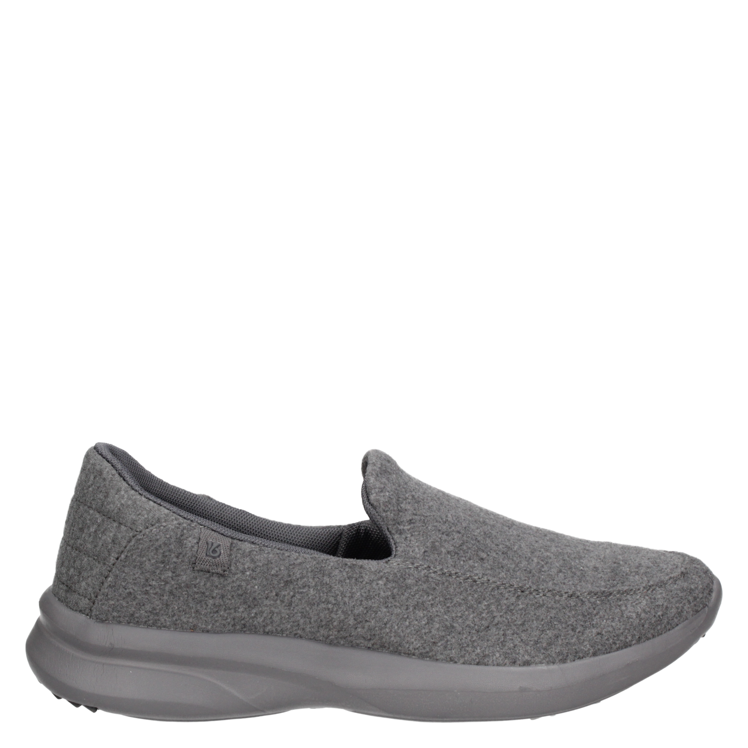 ZAPATILLAS HOMBRE 16 HRS CASUALES GRIS CUERO F118 - 2