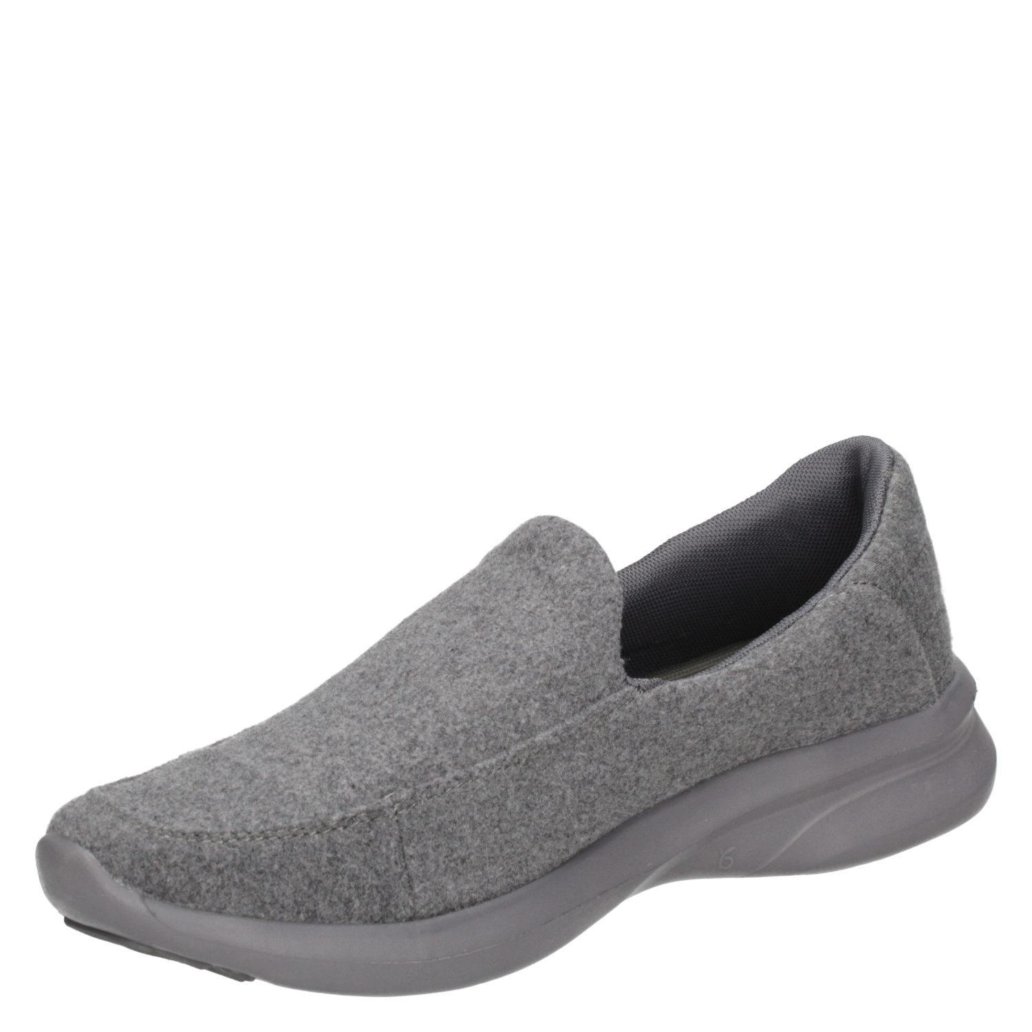 ZAPATILLAS HOMBRE 16 HRS CASUALES GRIS CUERO F118 - 5