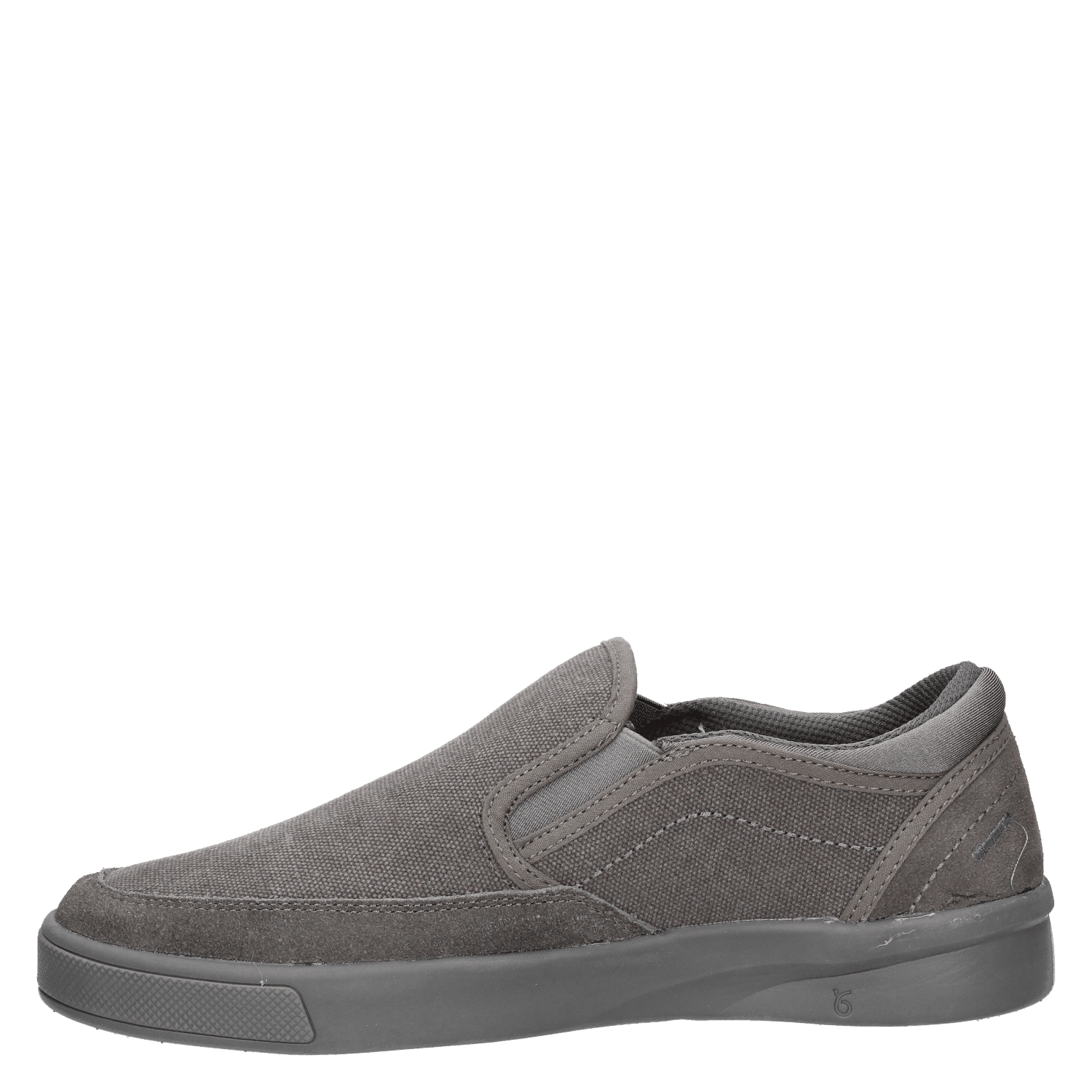 ZAPATILLAS HOMBRE 16 HRS CASUALES GRIS CUERO G108 - 4