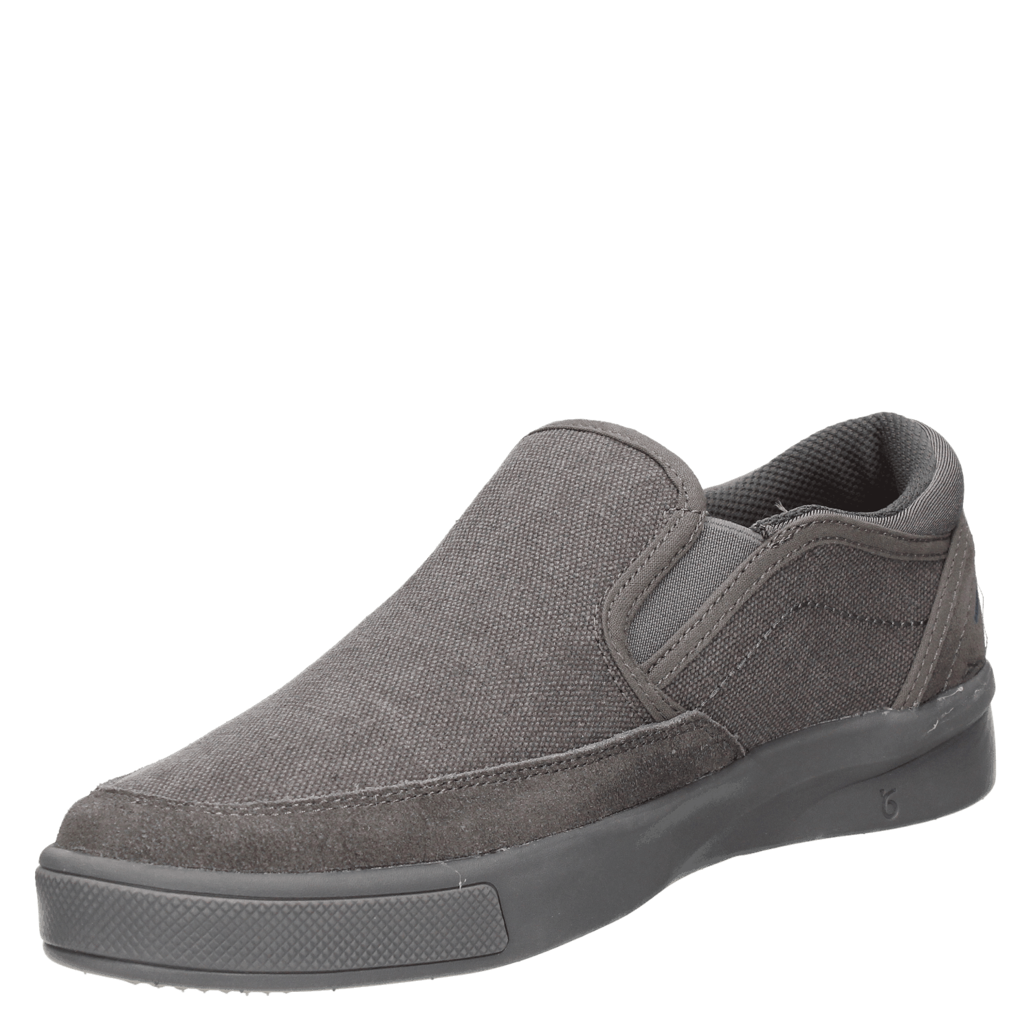 ZAPATILLAS HOMBRE 16 HRS CASUALES GRIS CUERO G108 - 5