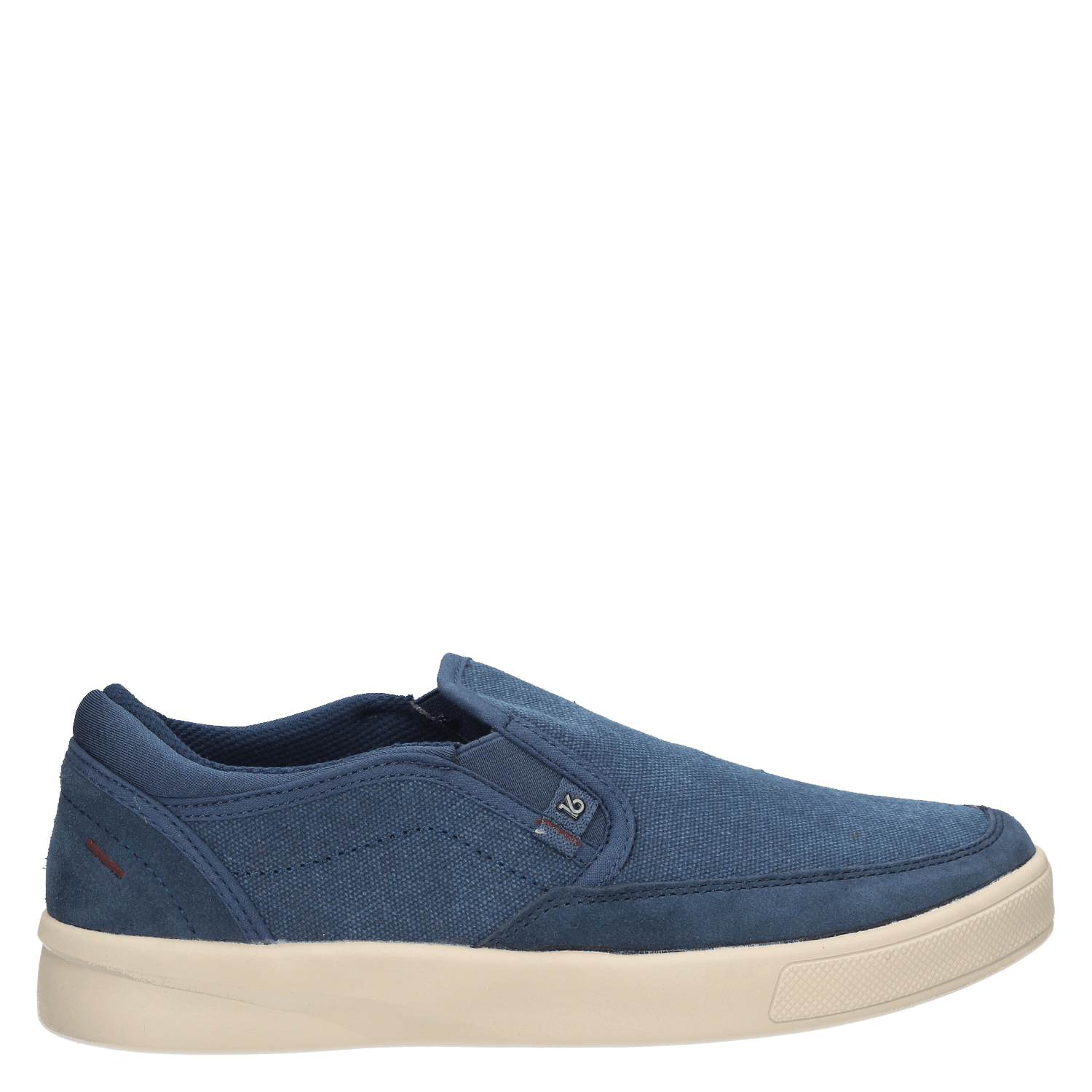 ZAPATILLAS HOMBRE 16 HRS CASUALES AZUL CUERO G108 - 2