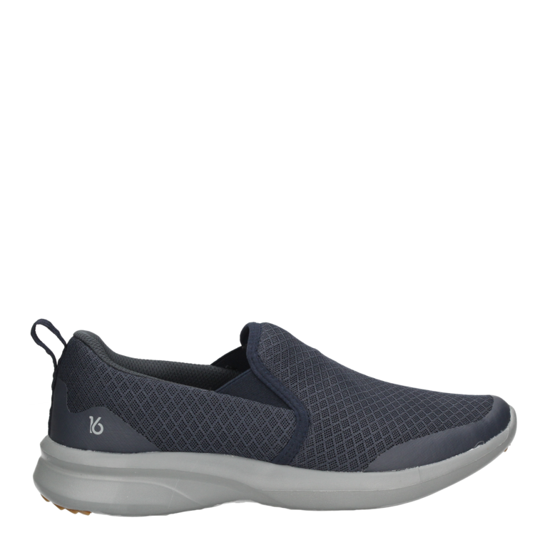ZAPATILLAS HOMBRE 16 HRS CASUALES AZUL CUERO D155 - 2