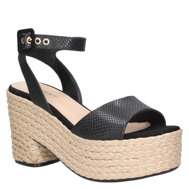 SANDALIA CASUAL MUJER MINGO - G516 | NEGRO - 1