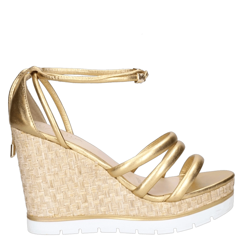 SANDALIA CASUAL MUJER LUZ DA LUA - G430 | DORADO - 2
