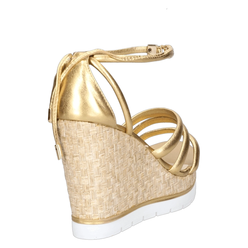 SANDALIA CASUAL MUJER LUZ DA LUA - G430 | DORADO - 3
