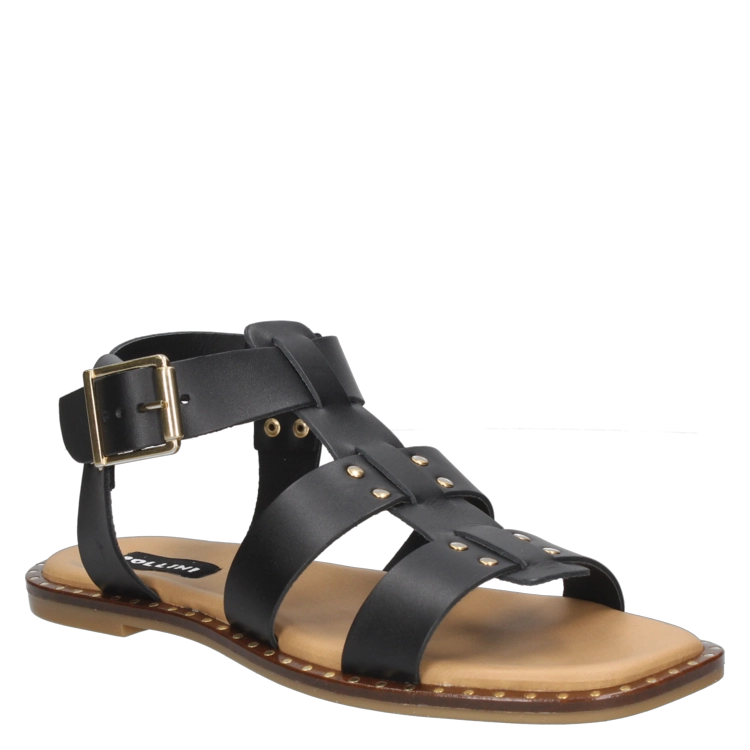 SANDALIA CASUAL MUJER POLLINI - G201 | NEGRO - 1
