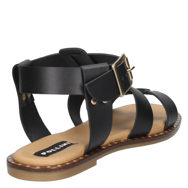 SANDALIA CASUAL MUJER POLLINI - G201 | NEGRO - 3