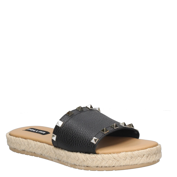 SANDALIA CASUAL MUJER POLLINI - G209 | NEGRO - 1