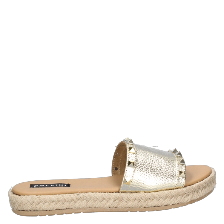 SANDALIA CASUAL MUJER POLLINI - G209 | DORADO - 2