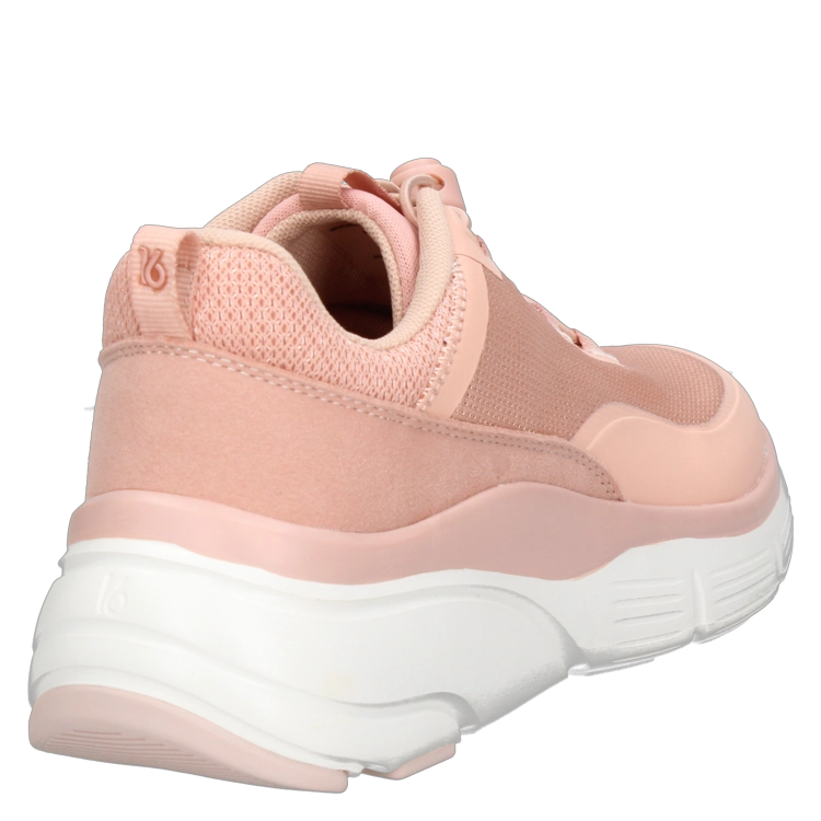ZAPATILLAS MUJER 16 HRS CASUALES PALO ROSA CUERO F257 - 3