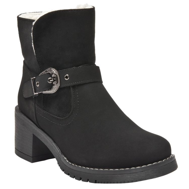 BOTÍN MUJER NEGRO CASUAL DAKOTA - H728 - 1