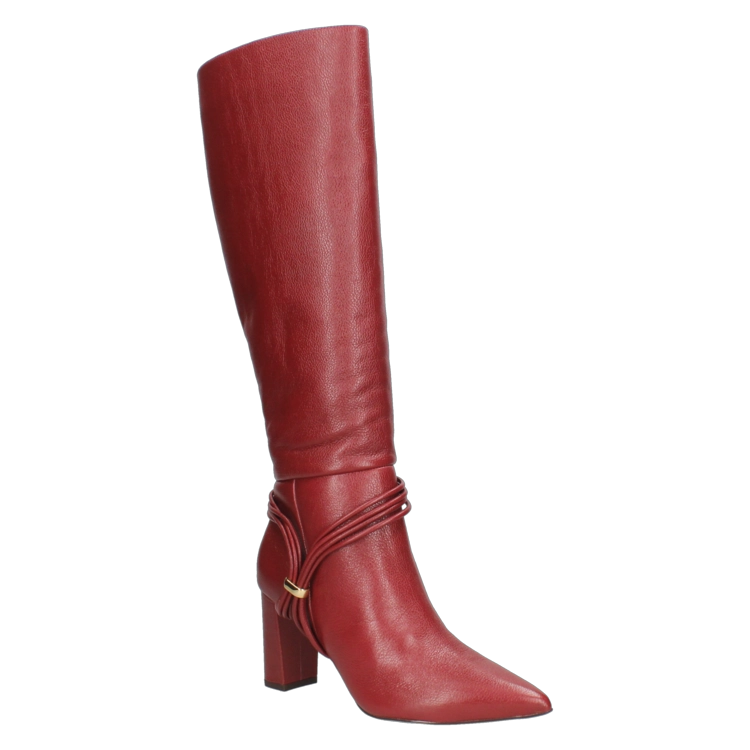 BOTA CASUAL MUJER MINGO- H491 | BORDO - 1
