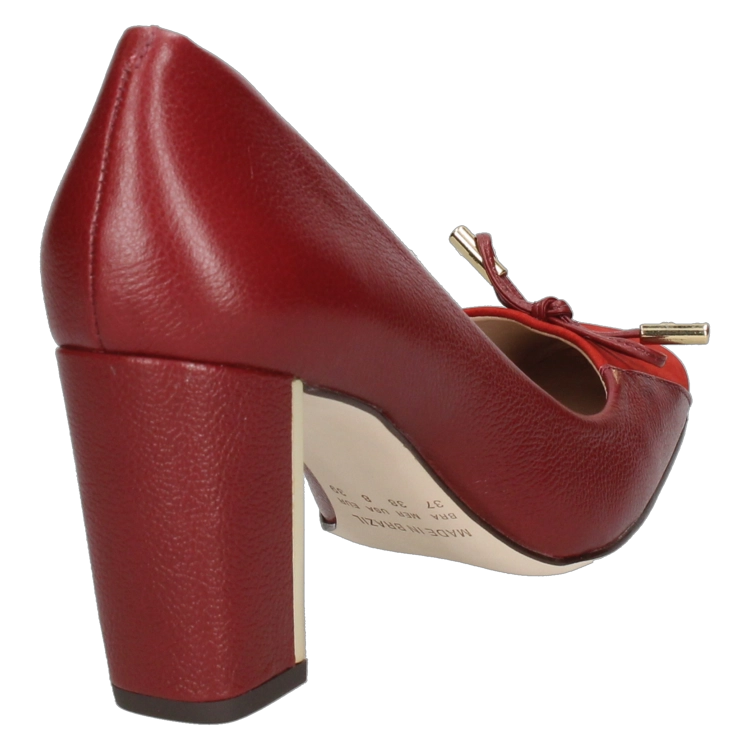 ZAPATO CASUAL MUJER MINGO- H469 | BORDO - 3