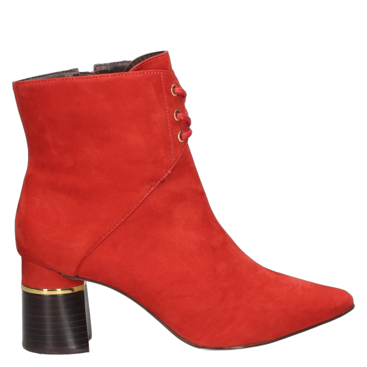 BOTIN CASUAL MUJER MINGO- H495 | ROJO - 2