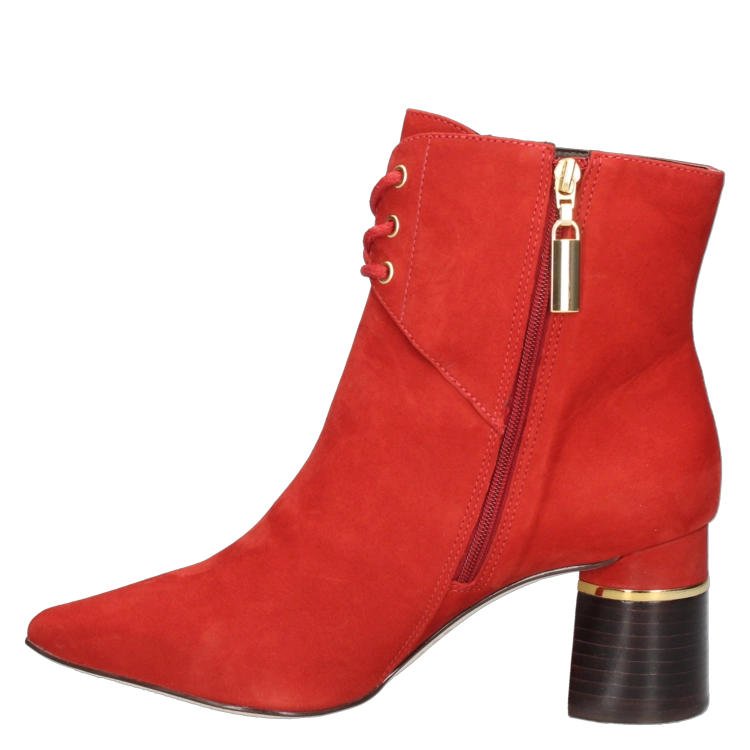 BOTIN CASUAL MUJER MINGO- H495 | ROJO - 4