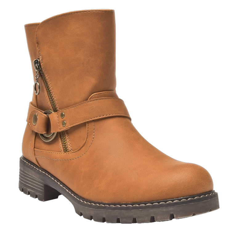 BOTIN MUJER MARRON CASUAL DAKOTA H724 CLARO - 1