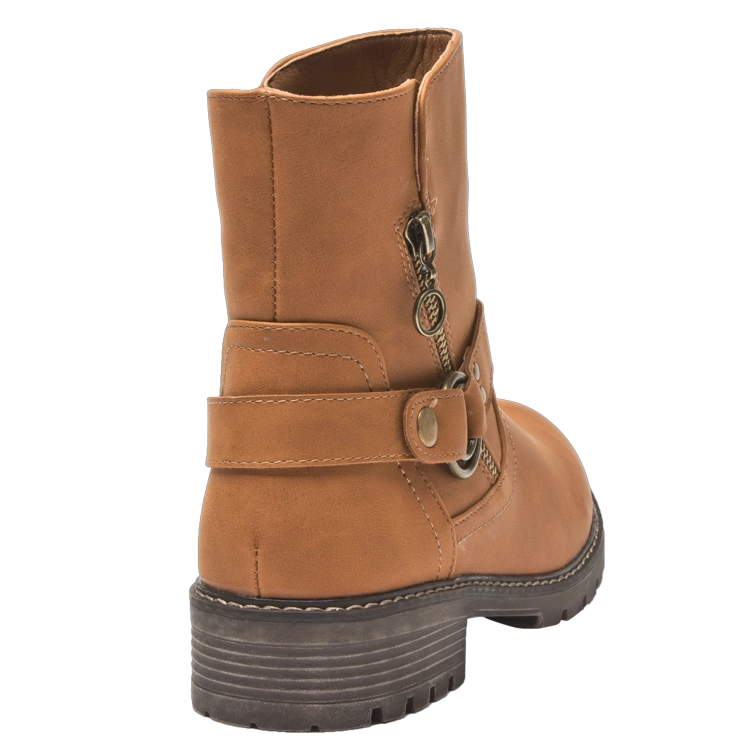 BOTIN MUJER MARRON CASUAL DAKOTA H724 CLARO - 3