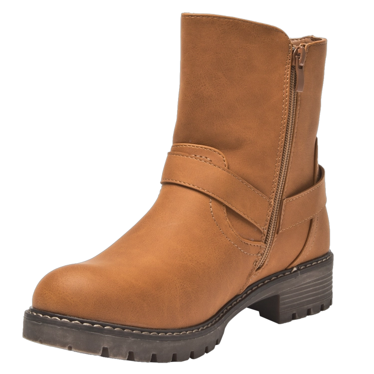BOTIN MUJER MARRON CASUAL DAKOTA H724 CLARO - 5