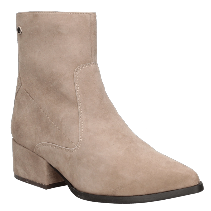 BOTÍN MUJER MARRÓN CASUAL MINGO H452 CLARO - 1