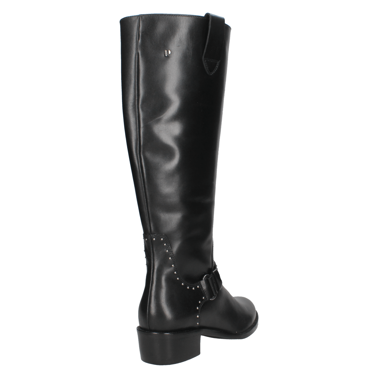 BOTAS MUJER POLLINI CUERO NEGRO CASUAL H254 - 3