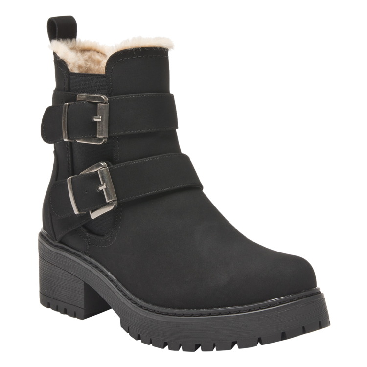BOTÍN MUJER NEGRO CASUAL DAKOTA H726 - 1