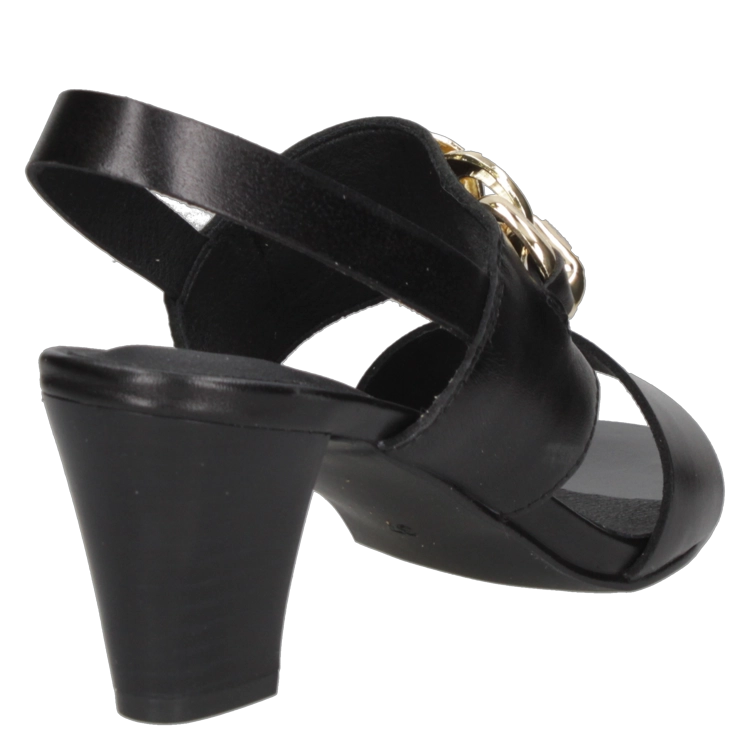 SANDALIA CASUAL MUJER BRUNO ROSSI - G626 | NEGRO - 3