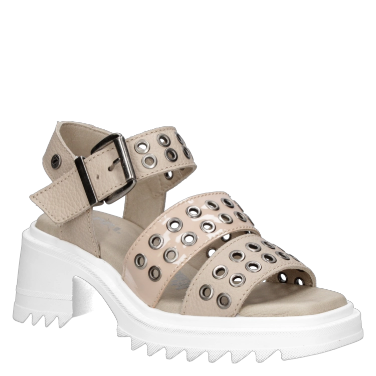 SANDALIA CASUAL MUJER ZAPPA- G376 | BEIGE - 1
