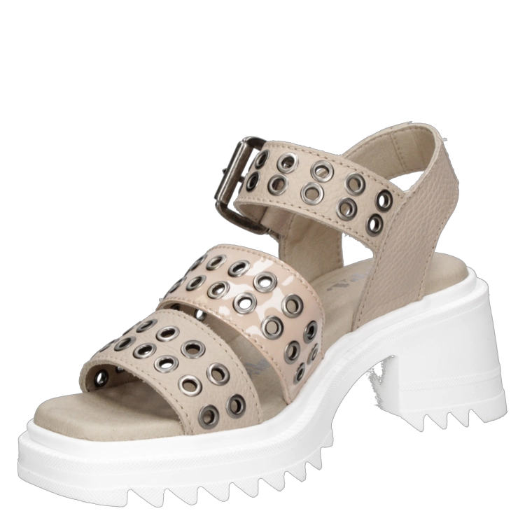 SANDALIA CASUAL MUJER ZAPPA- G376 | BEIGE - 5