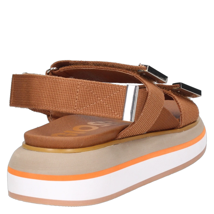 SANDALIA CASUAL MUJER GIOSEPPO - G162 | MARRON - 3