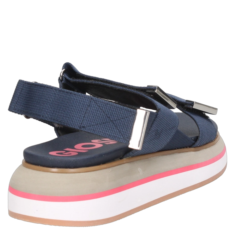 SANDALIA CASUAL MUJER GIOSEPPO - G162 | AZUL - 3