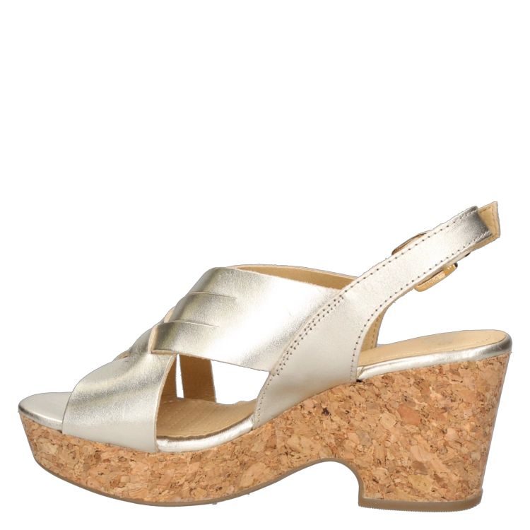 SANDALIA CASUAL MUJER 16 HRS - G016 | DORADO - 4