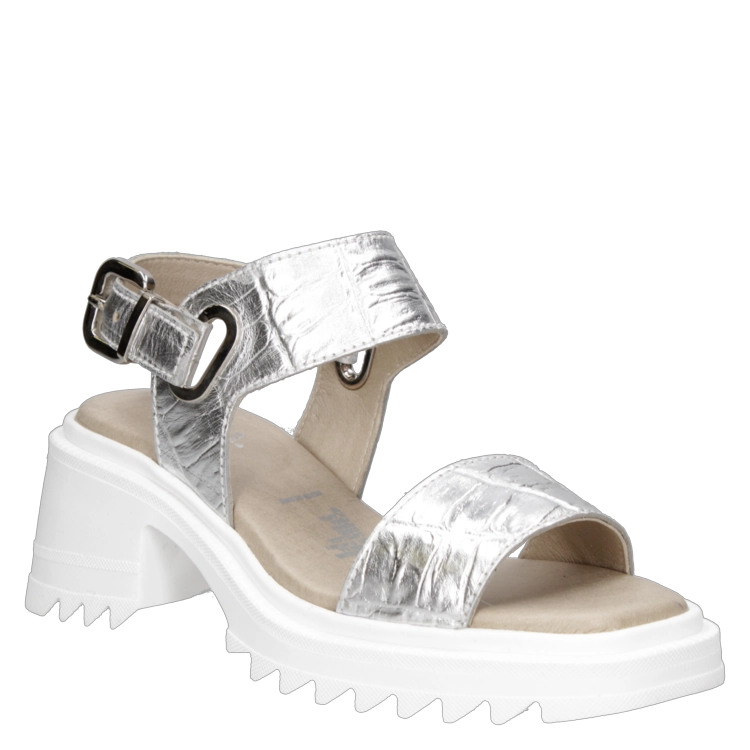 SANDALIA CASUAL MUJER ZAPPA- G374 | PLATEADO - 1