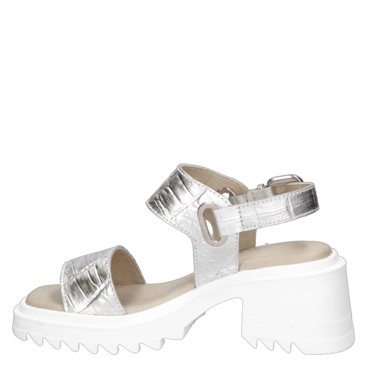 SANDALIA CASUAL MUJER ZAPPA- G374 | PLATEADO - 4