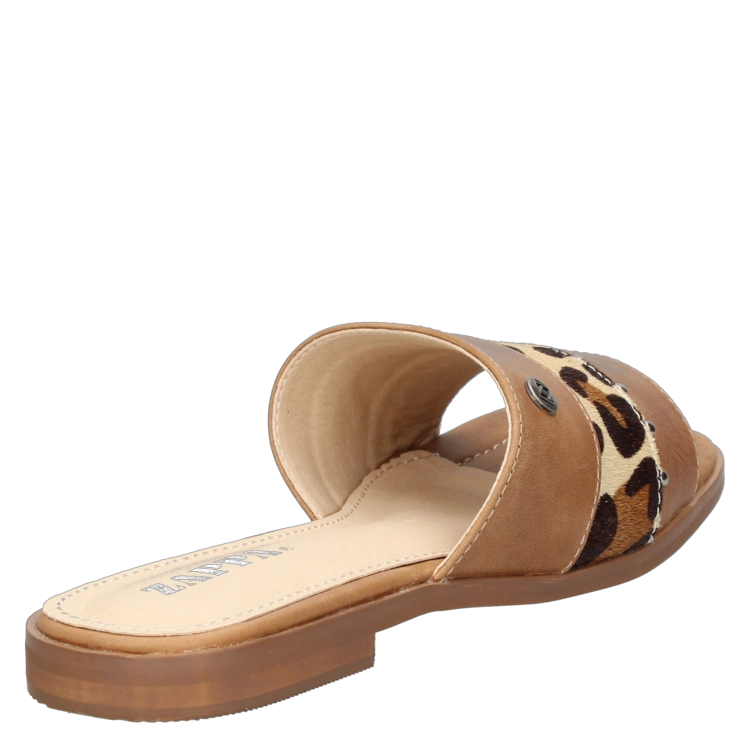 SANDALIAS MUJER ZAPPA CUERO MARRÓN CASUAL G390 - 3