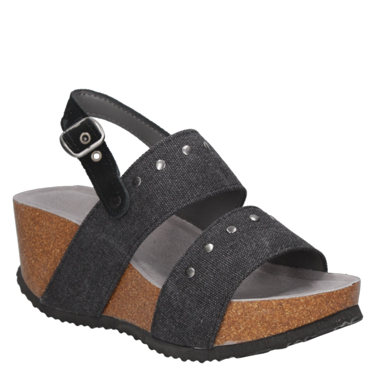 SANDALIA CASUAL MUJER BRUNO ROSSI- G636 | NEGRO - 6