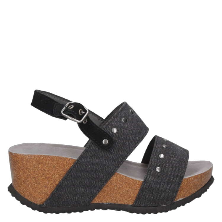 SANDALIA CASUAL MUJER BRUNO ROSSI- G636 | NEGRO - 7