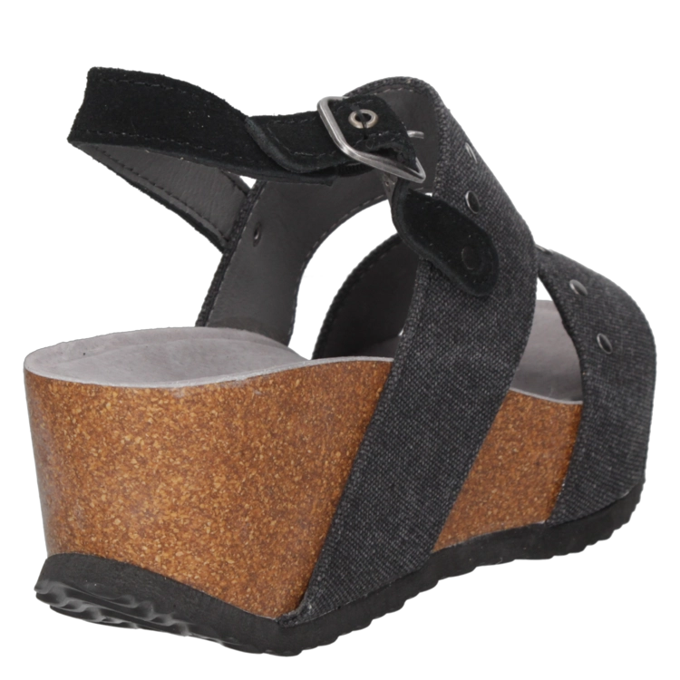 SANDALIA CASUAL MUJER BRUNO ROSSI- G636 | NEGRO - 8