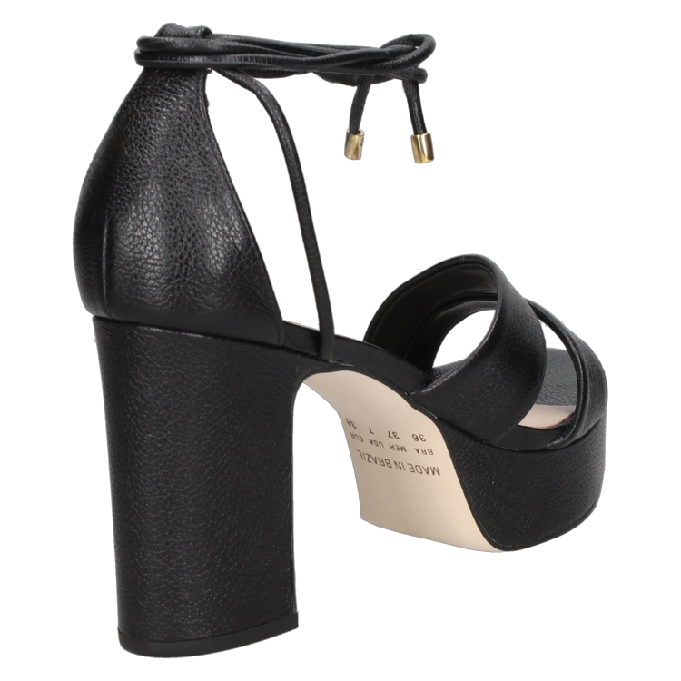 SANDALIAS MUJER MINGO CUERO NEGRO CASUAL I451 - 3