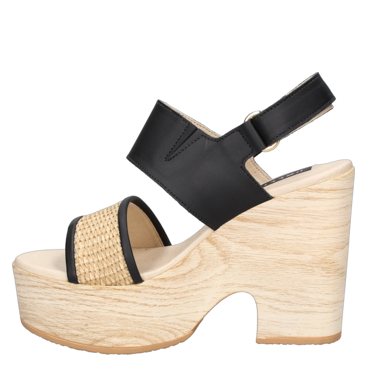 SANDALIAS MUJER POLLINI CUERO CASUAL I198 - 4