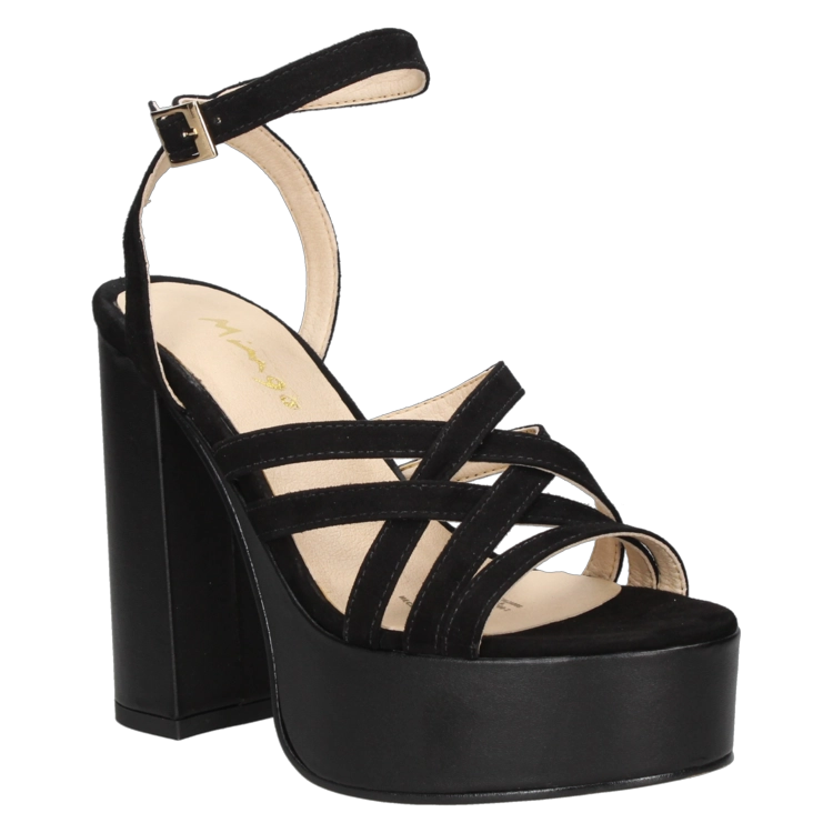 SANDALIA CASUAL MUJER MINGO - I406 | NEGRO - 1