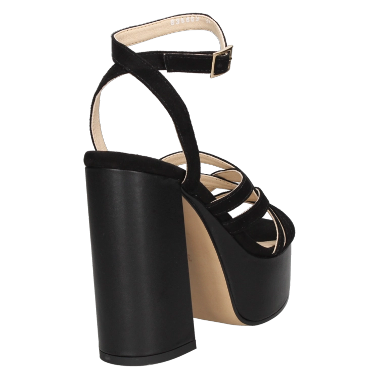 SANDALIA CASUAL MUJER MINGO - I406 | NEGRO - 3